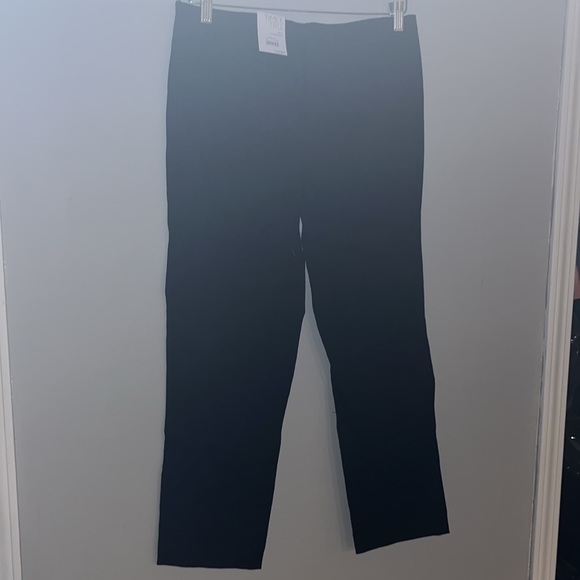 Time And Tru Skinny Four Way Stretch Womens Side Waist Zip Up Pants - Picture 7 of 9